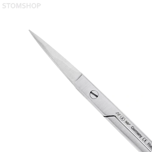 Ножницы прямые Iris-Schere TC, 115 мм | HLW Dental Instruments (Германия)