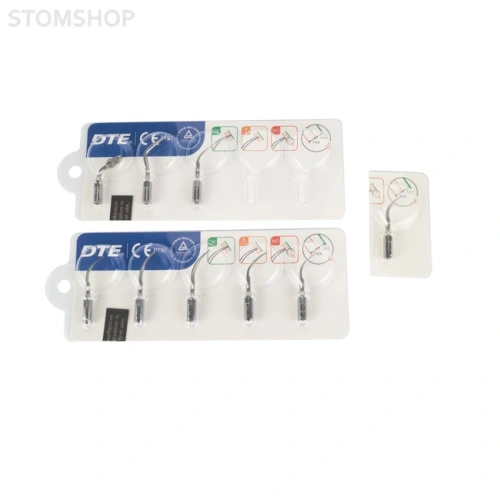 DTE-D7 LED - автономный ультразвуковой скалер с фиброоптикой, 8 насадок в комплекте | DTE (Китай)