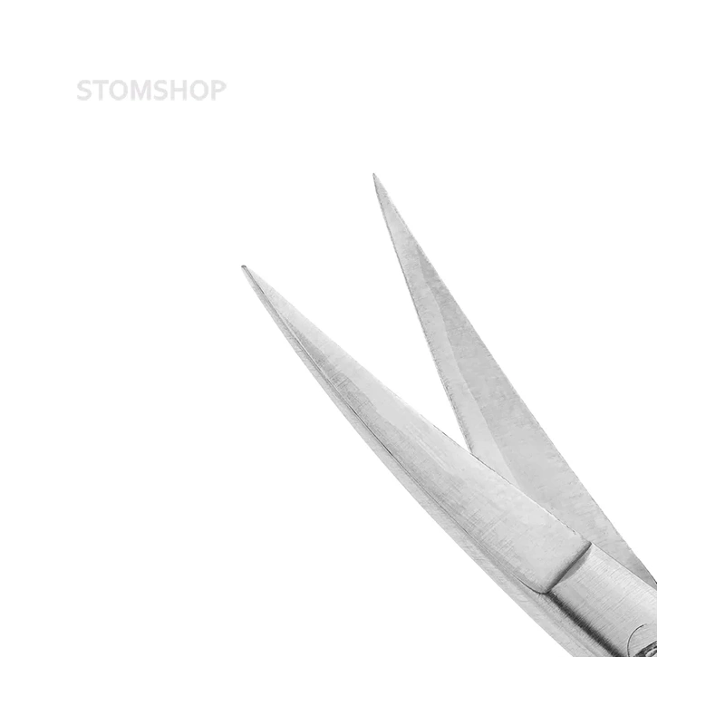 Ножницы хирургические изогнутые Castroviejo TC, 140 см | HLW Dental Instruments (Германия)