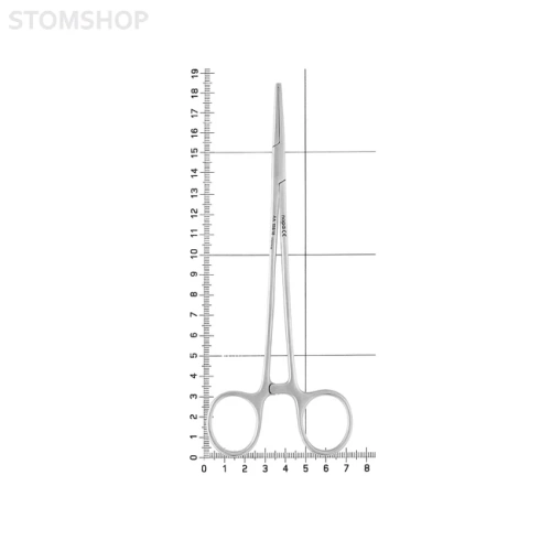 HALSTED - зажим для артерии, прямой, 18,5 см | Nopa Instruments (Германия)