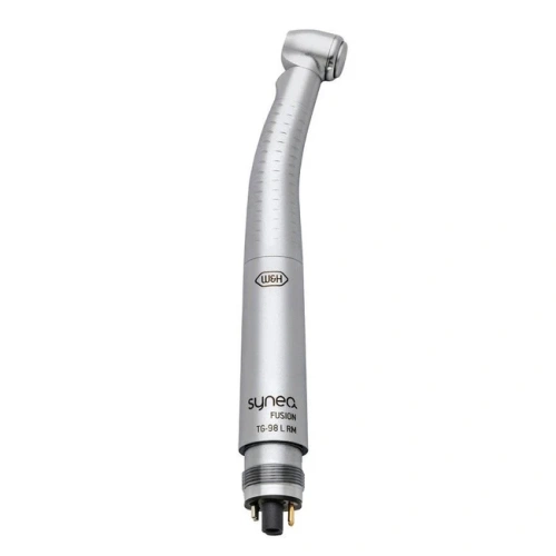 Synea Fusion TG-98 L RM - турбинный наконечник со светом, четырехточечным спреем, диаметром головки 11,5 мм (под соединение Midwest Lux) | W&H DentalWerk (Австрия)