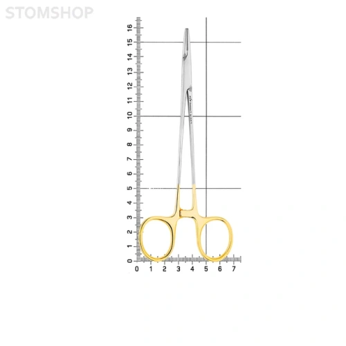 Иглодержатель хирургический прямой Mayo-Hegar TC, длина 160 мм | HLW Dental Instruments (Германия)