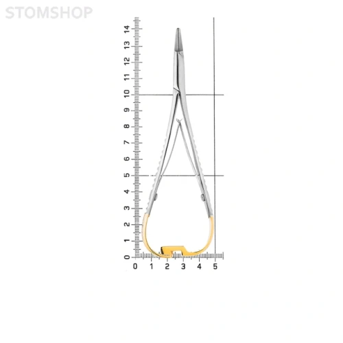 Иглодержатель хирургический Mini-Rider Lichtenberg TC, длина 140 мм | HLW Dental Instruments (Германия)