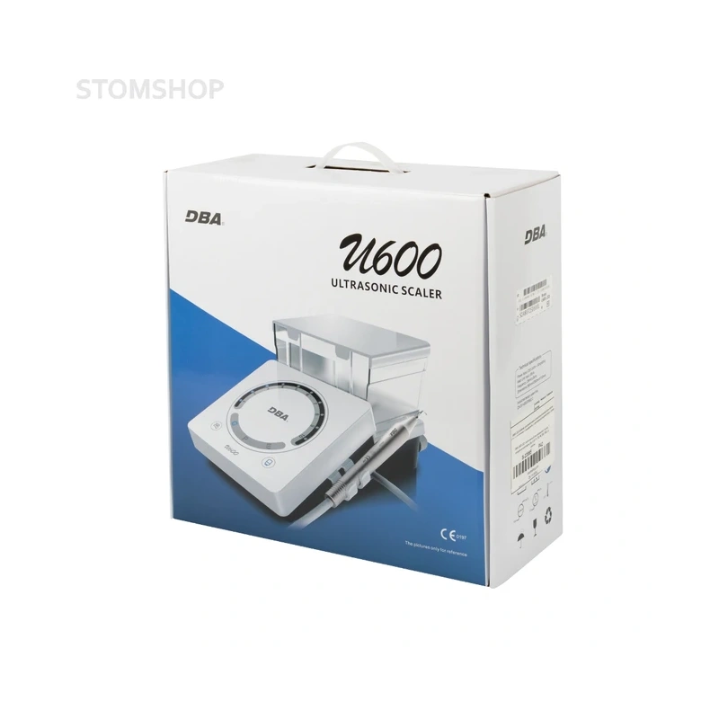 DBA U600 LED - автономный ультразвуковой скалер, 7 насадок в комплекте (G4, G12, P1, P3, P8, E60, E62), со светом | DBA (Китай)
