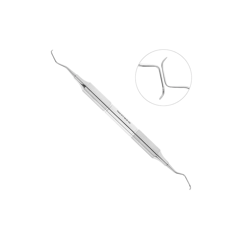 Кюрета пародонтологическая Gracey, форма 9/10, ручка DELUXE, диаметр 10 мм | HLW Dental Instruments (Германия)