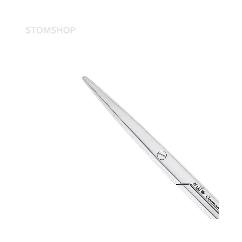 Ножницы хирургические прямые Metzenbaum, 120 мм, тупой кончик | HLW Dental Instruments (Германия)
