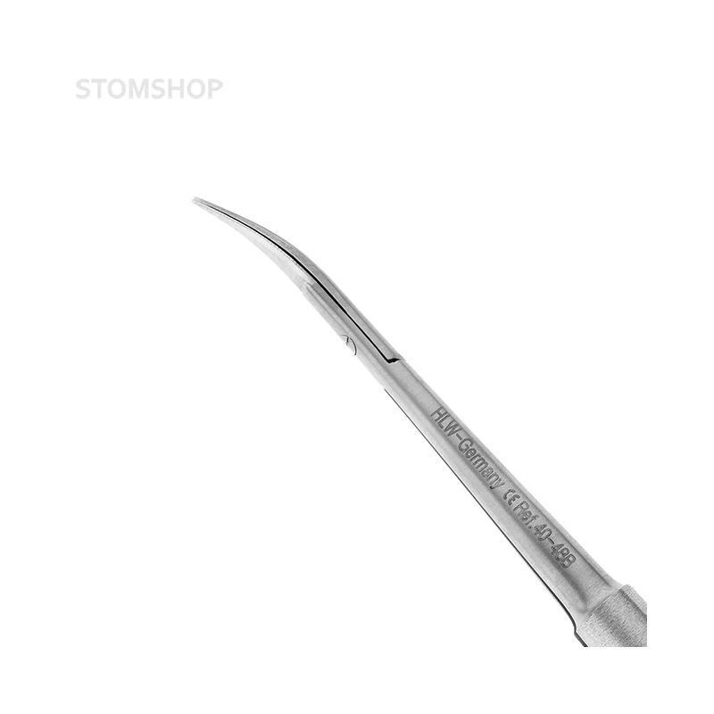 Ножницы хирургические изогнутые Micro Schere TC, 170 мм | HLW Dental Instruments (Германия)