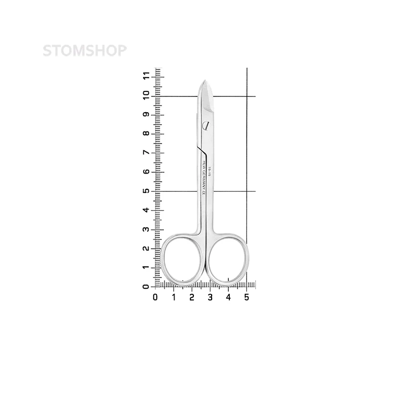 Ножницы коронковые прямые, 100 мм | HLW Dental Instruments (Германия)