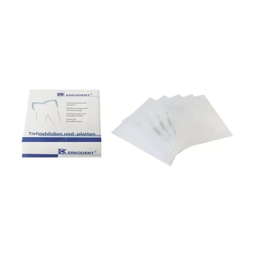 Erkoflex-95 - термоформовочные пластины, бесцветные, квадратные, 125?125 мм, 10 шт. | Erkodent (Германия)
