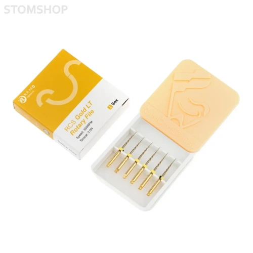 RCS Gold LT Rotary - машинные файлы, размер SX, длина 19 мм, 6 шт. | Ramo Medical (Китай)