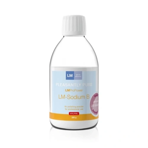 Sodium B Raspberry black - порошок профилактический, полировочный, 250 гр | LM-Instruments Oy (Финляндия)