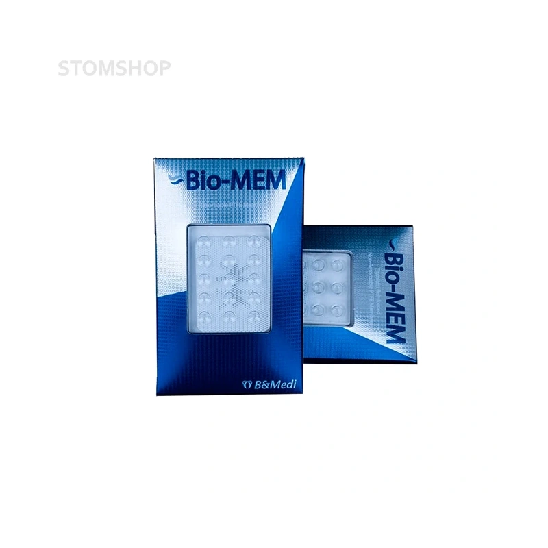 Bio-MEM 17x25 - нерезорбируемая мембрана из PTFE, усиленная титановым каркасом, 17x25 мм | B&Medi (Южная Корея)