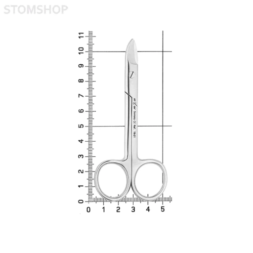 Ножницы коронковые изогнутые, 100 мм | HLW Dental Instruments (Германия)