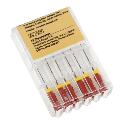 RCS С-file - ручные C-файлы, размер №10, длина 31 мм, 6 шт. | Ramo Medical (Китай)