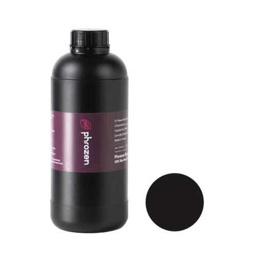 Phrozen Rock-Black Stiff - фотополимерная смола, черная, 1 кг | Phrozen (Тайвань)
