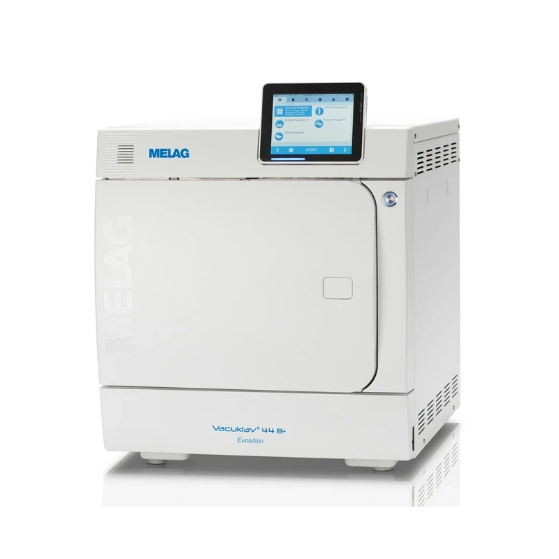 Vacuklav 44 B+ Evolution - автоклав с камерой на 23 л, подключение к водопроводу, Premium-Plus-Class | Melag (Германия)