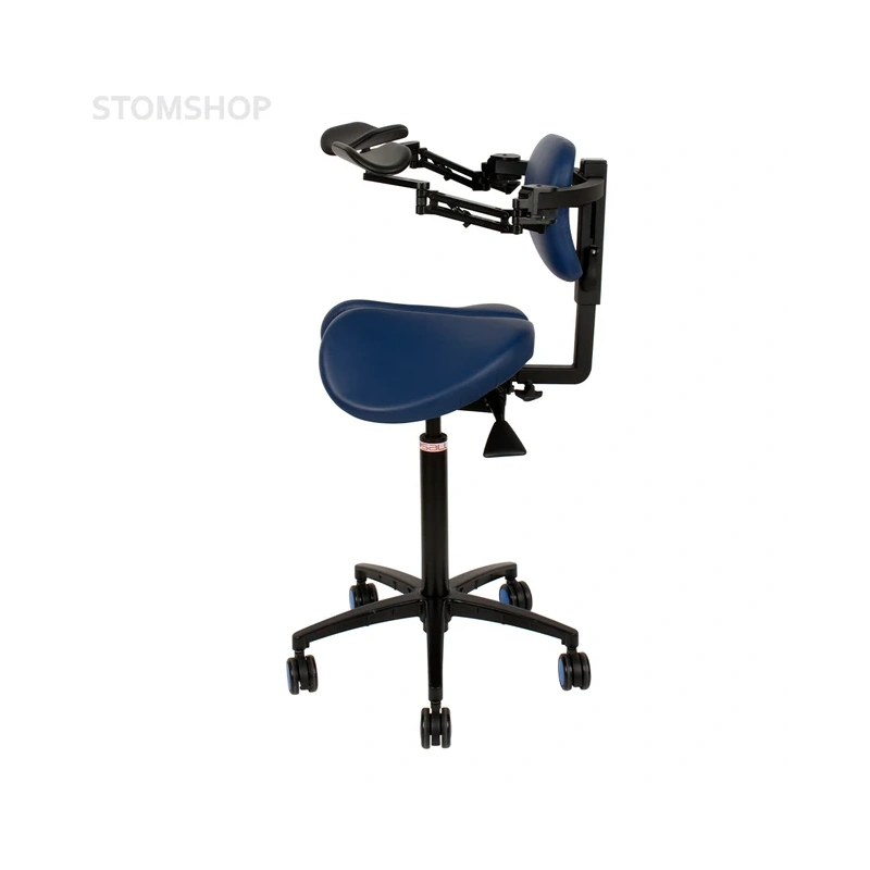 Salli Twin Ergorest with Stretching Support - эргономичный стул-седло для работы с микроскопом | Salli (Финляндия)