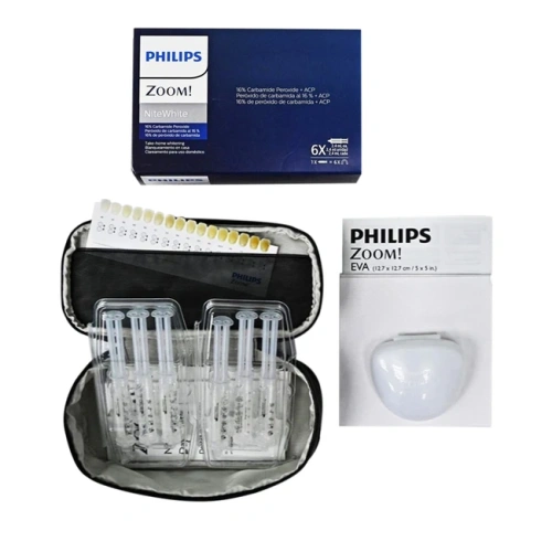 Philips Zoom! Nite White 16% - набор для ночного домашнего отбеливания зубов (6 шприцев) | Philips (Нидерланды)