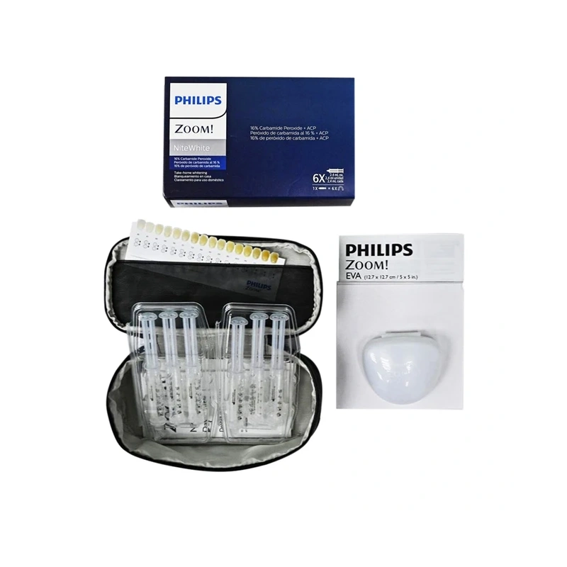 Philips Zoom! Nite White 16% - набор для ночного домашнего отбеливания зубов (6 шприцев) | Philips (Нидерланды)