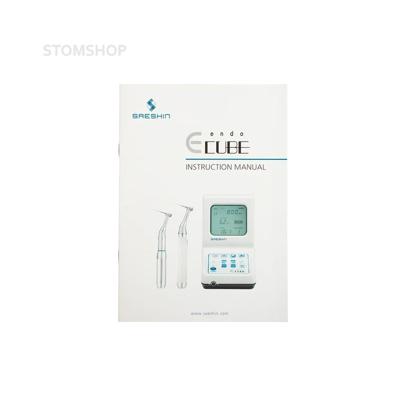 E-Cube EP/ACL(B)-42EP/ON-OFF PEDAL SET - эндомотор в комплекте с наконечником ACL(B)-42EP, 16:1 | Saeshin (Ю. Корея)