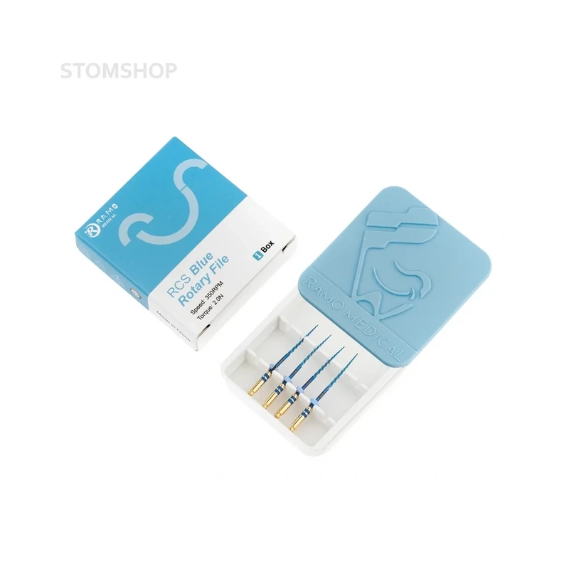 RCS Blue Rotary - машинные файлы, размер 30/06, длина 25 мм, 4 шт. | Ramo Medical (Китай)