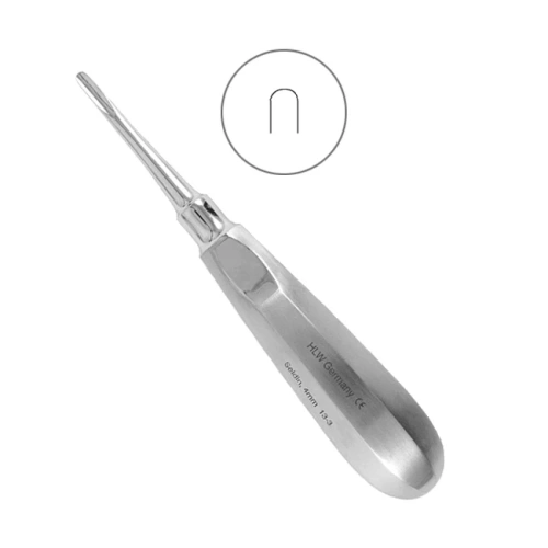 Элеватор Seldin, 4 мм | HLW Dental Instruments (Германия)