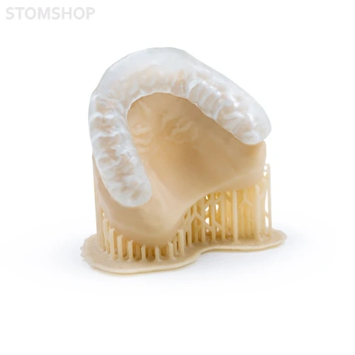 HARZLabs Dental Clear PRO - фотополимерная смола для печати прозрачных сплинтов и капп, цвет прозрачный, 0.5 кг | HARZ Labs (Россия)