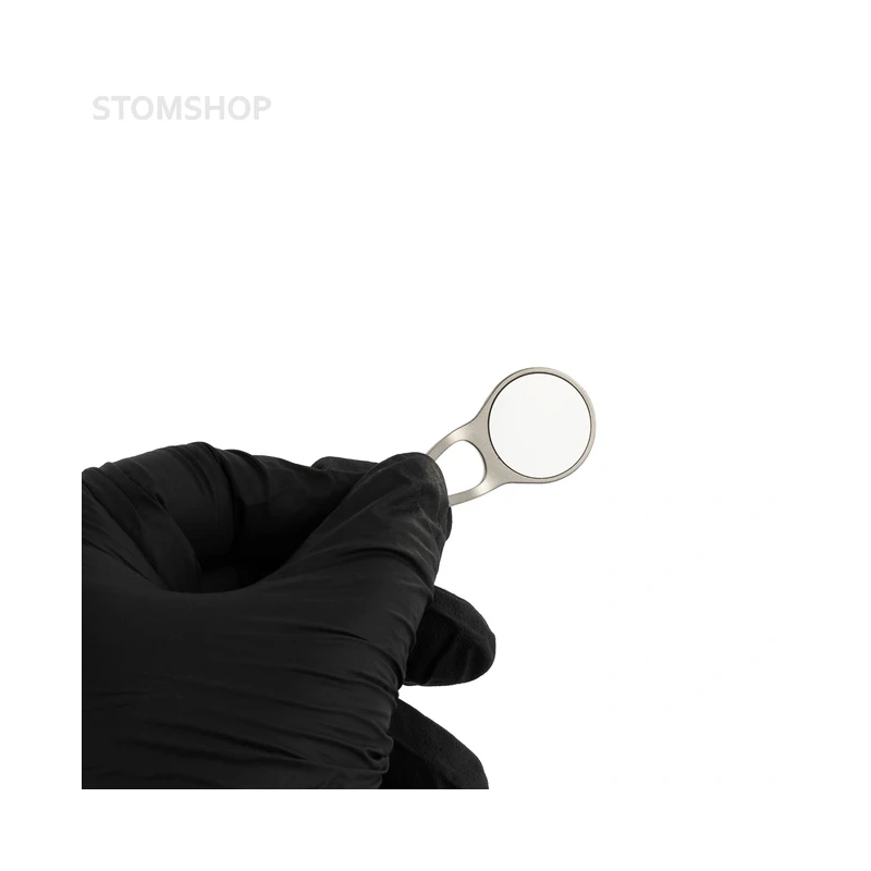 MEGAretract FS Rhodium bifurcated stem - cтоматологическое зеркало родиевое, 24 мм | Hahnenkratt (Германия)