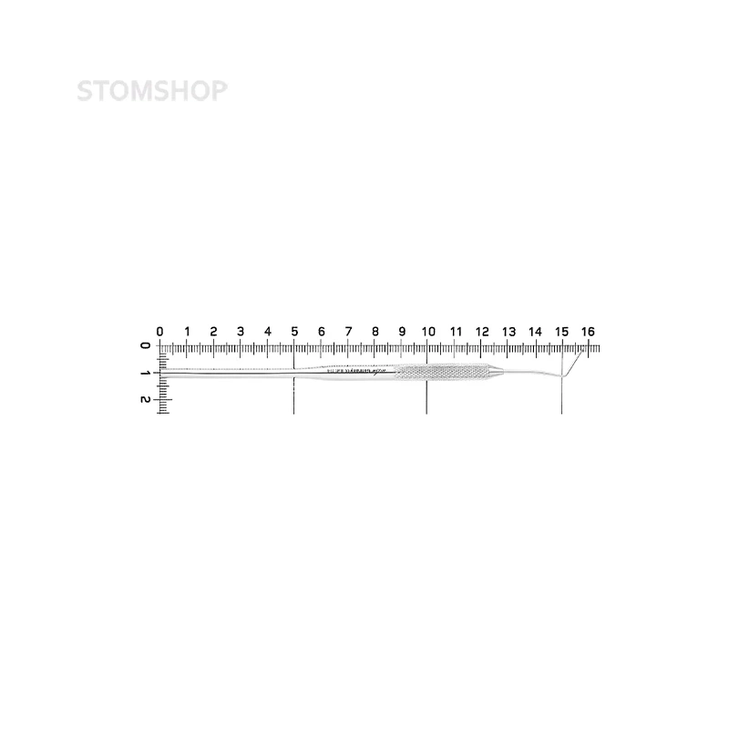 Зонд односторонний гибкий, форма 33 | HLW Dental Instruments (Германия)
