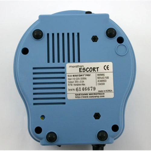 Marathon Escort II PRO - косметологический аппарат для маникюра с наконечником H35LSP, 35000 об/мин, 45 Вт, педаль SFP-22 | Saeyang Microtech (Ю. Корея)