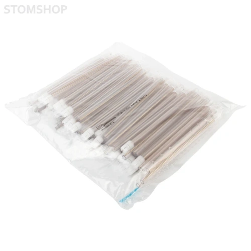 Слюноотсосы BLOSSOM без фталатов, прозрачные, 15 см, 100 шт. | Asa Dental (Италия)