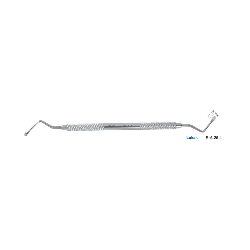 Ложка кюретажная Lukas, 3,0 мм (25-4) | HLW Dental Instruments (Германия)