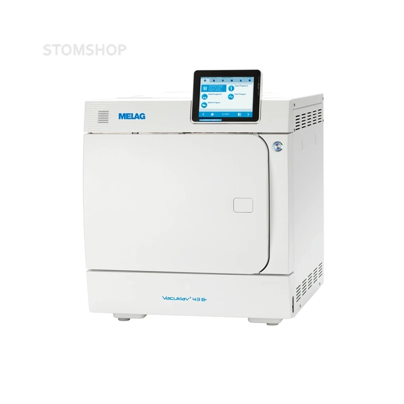 Vacuklav 43 B+ - автономный автоклав с системой воздушного охлаждения, камера на 23 л, Premium-Plus-Class | Melag (Германия)
