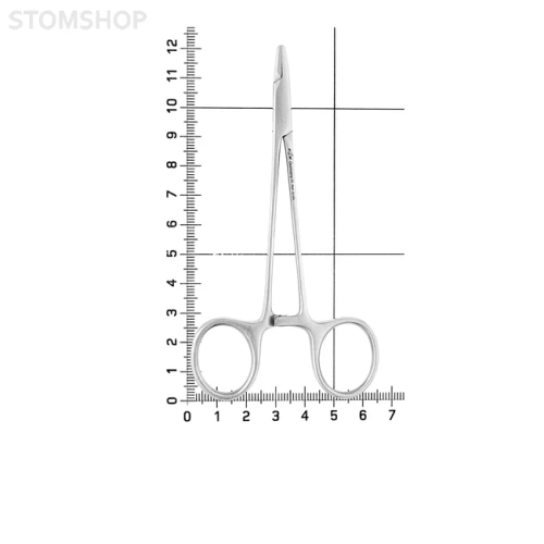 Иглодержатель хирургический гладкий Webster, длина 125 мм | HLW Dental Instruments (Германия)