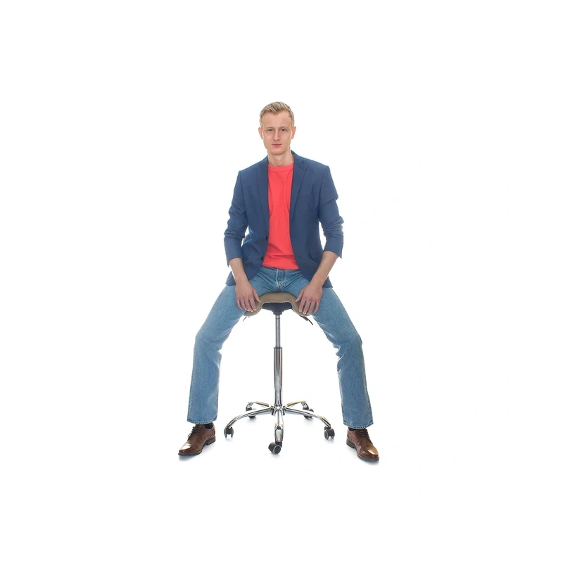 SmartStool SM03B - эргономичный стул-седло со спинкой | Smartstool (Россия)