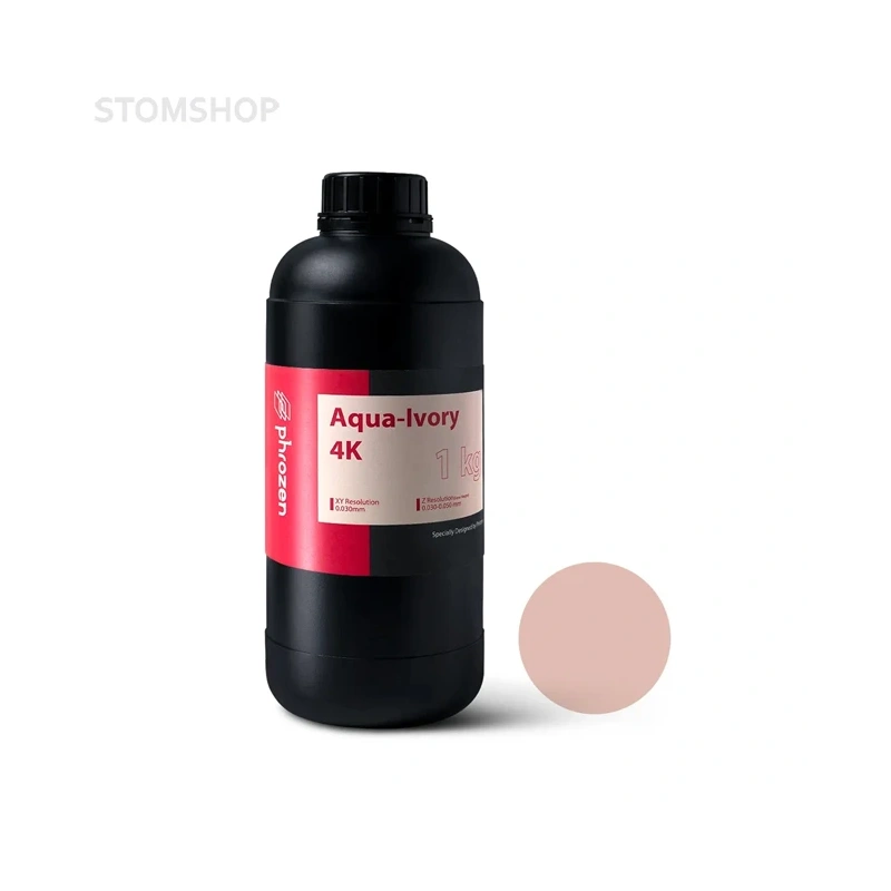 Phrozen Aqua Ivory 4K - фотополимерная смола, слоновая кость, 1 кг | Phrozen (Тайвань)