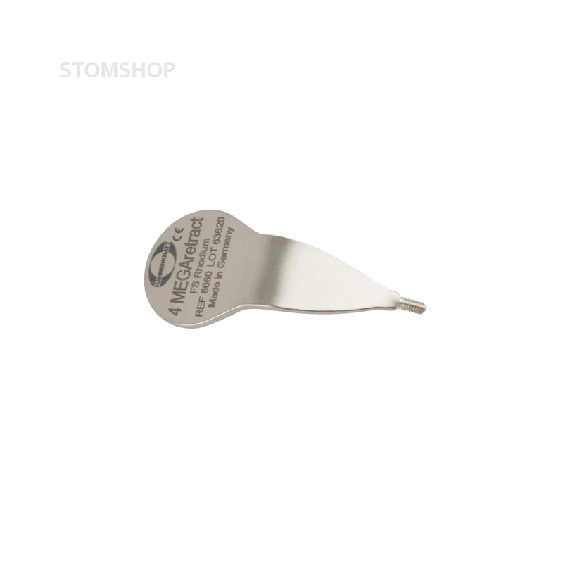 MEGA FS Rhodium - стоматологическое родиевое зеркало, 22 мм | Hahnenkratt (Германия)