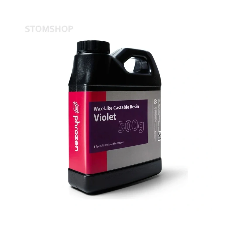 Phrozen Wax-like Castable Violet - фотополимерная смола, фиолетовая, 0.5 кг | Phrozen (Тайвань)