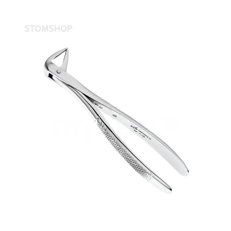 Щипцы для удаления зубов нижние, корневые (11-74N) | HLW Dental Instruments (Германия)