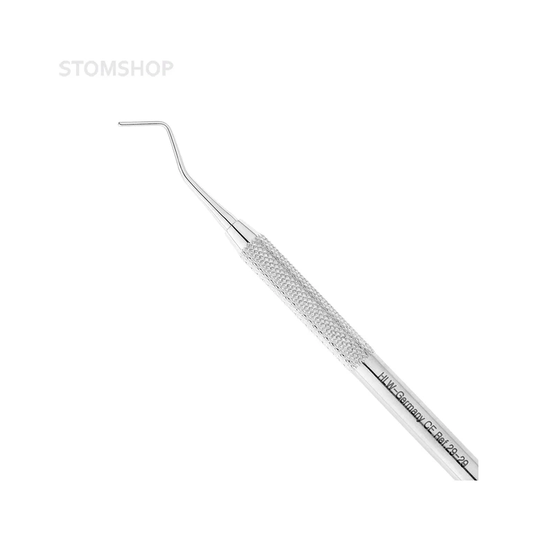 Гладилка дистальная комбинированная со штопфером, 1,0 мм | HLW Dental Instruments (Германия)