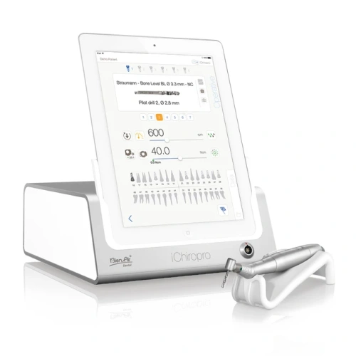 iChiropro - система для имплантологии, с подсветкой, наконечником CA 20:1 L Micro-Series KM (без iPad) | Bien-Air (Швейцария)