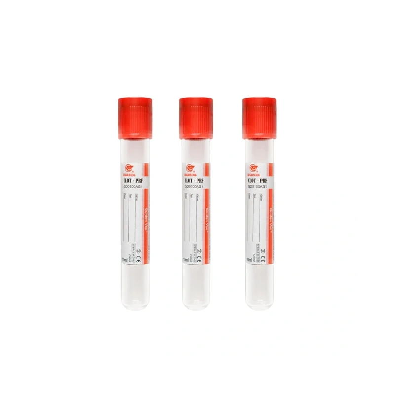 CLOT-PRF - стеклянные пробирки для A-PRF, 10 мл, 100 шт. | Shandong Chengwu Medical Products Factory (Китай)