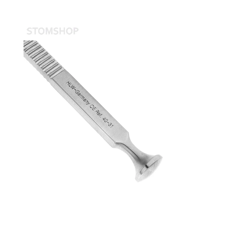 Долото хирургическое изогнутое, рабочая часть 4мм, 17,5 мм | HLW Dental Instruments (Германия)