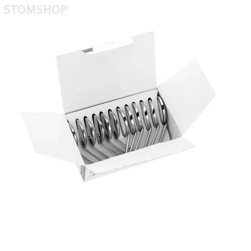 Зеркало стоматологическое, родий, №5, 24 мм (упак 12 шт) | HLW Dental Instruments (Германия)