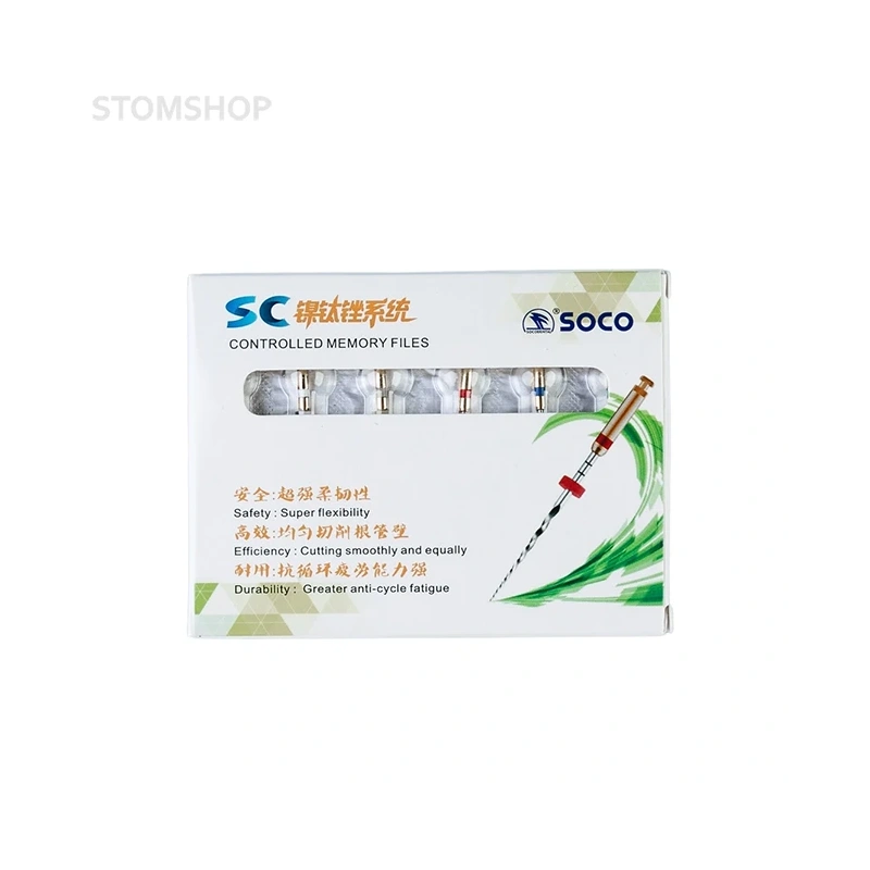 Soco Full Kit - полный набор машинных эндодонтических файлов Soco, 36 шт. | SOCO (Китай)