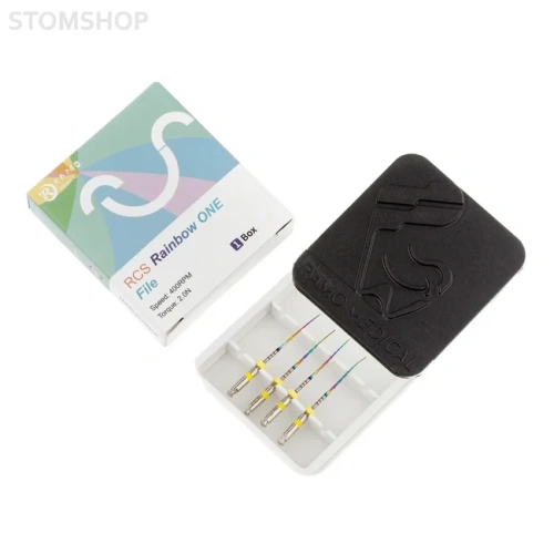 RCS Rainbow ONE - машинные файлы, размер 20/04, длина 25 мм, 4 шт. | Ramo Medical (Китай)