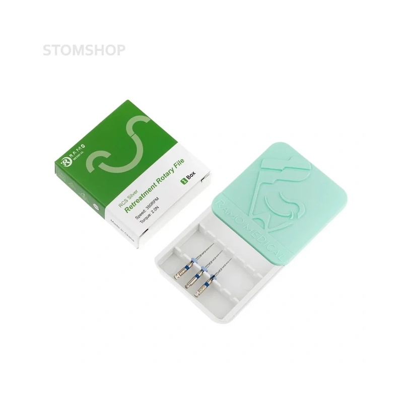 RCS Silver Retreatment - машинные файлы, размер 30/09, 16 мм, 3 шт. | Ramo Medical (Китай)