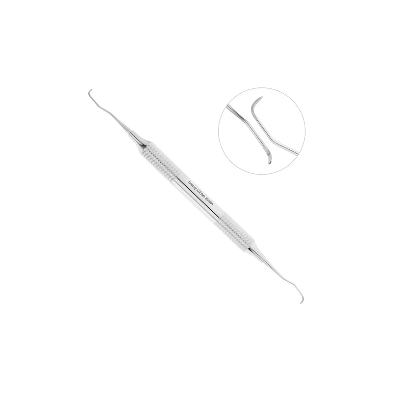 Кюрета пародонтологическая Gracey, форма 1/2, ручка CLASSIC, диаметр 10 мм | HLW Dental Instruments (Германия)