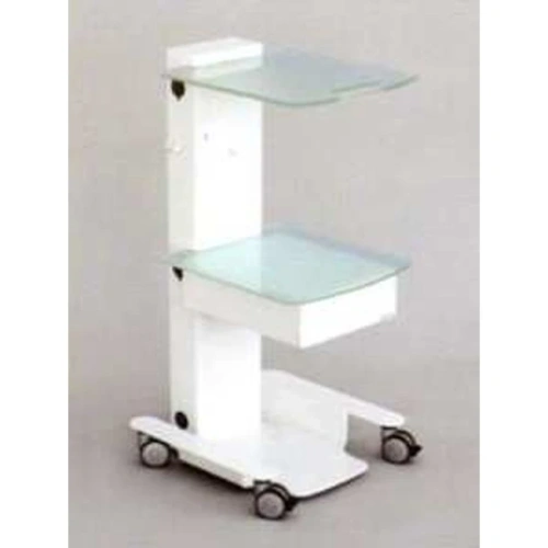 EPS.114 - тележка с 2 фиксированными полками из стекла, выдвижным ящиком, 3 розетками | CATO (Италия)