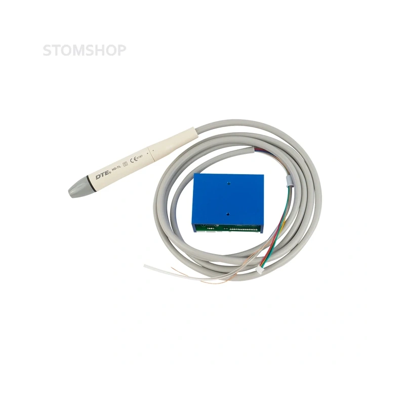 DTE-V2 LED - встраиваемый ультразвуковой скалер с фиброоптикой, герметичный съемный наконечник, 5 насадок в комплекте | DTE (Китай)